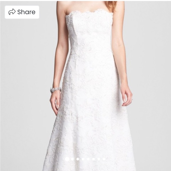 Never Worn Monique Lhuillier Wedding Gown - Picture 11 of 14